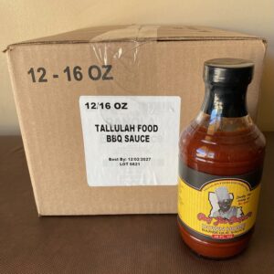 12 Chef Joe Cooper Down Home BBQ Sauce (16 oz) Case