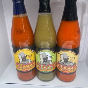 Chef Joe Cooper 3 Pack Sauce (Hot, Garlic, Pepper, Extra Hot) (Mix and Match)  Pack