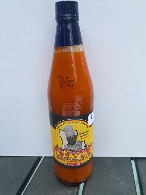Chef Joe Cooper TALLULAH FIRE Hot Sauce  (6 oz) Single